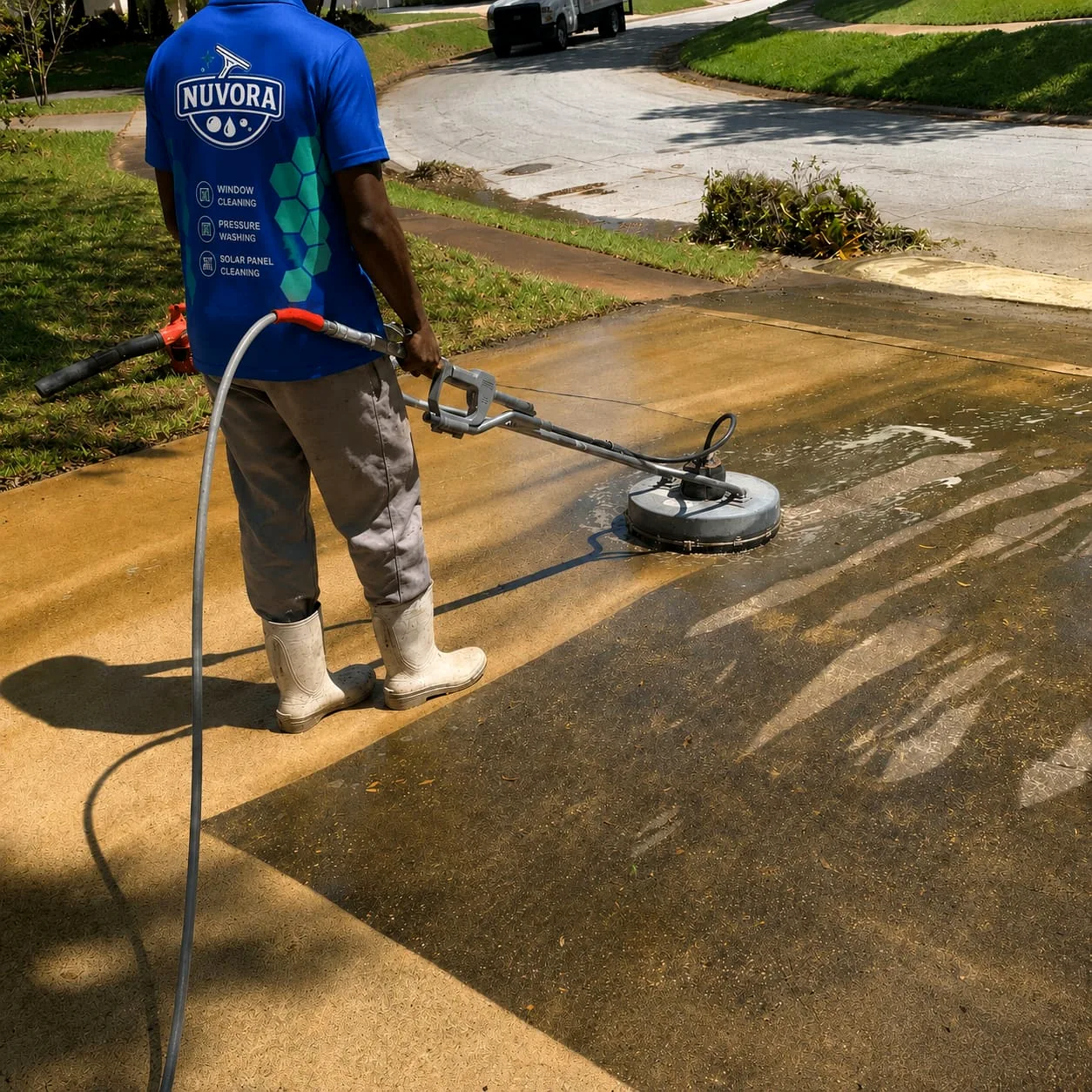 Pressure Washing by NUVORA Cleaning Services